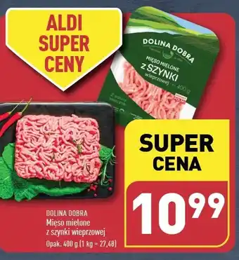ALDI Mięso mielone z szynki wieprzowej Dolina Dobra oferta