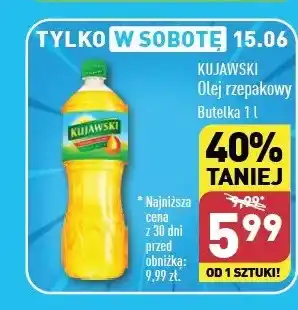 ALDI Olej rzepakowy Kujawski oferta