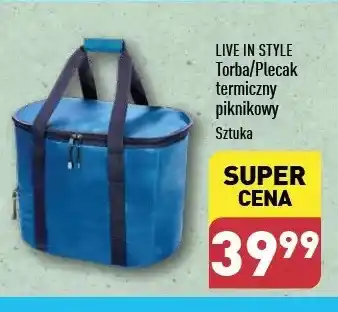 ALDI Torba termiczna składana Live In Style oferta