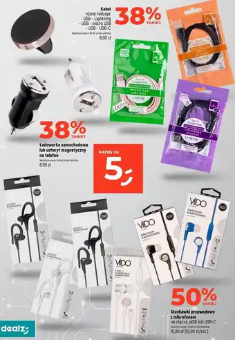 Dealz Kabel usb-microusb 1m oferta