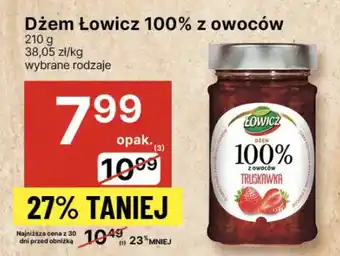 Delikatesy Centrum Dżem Łowicz 100% z owoców oferta