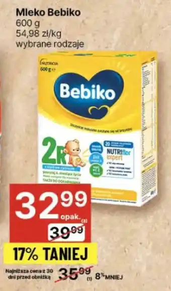 Delikatesy Centrum Mleko Bebiko oferta
