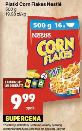 Delikatesy Centrum Płatki Corn Flakes Nestle oferta