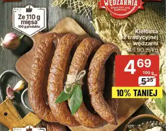 Delikatesy Centrum Kiełbasa z tradycyjnej wędzarni oferta