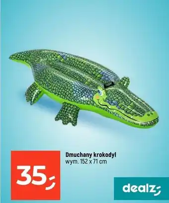 Dealz Krokodyl dmuchany 152 x 71 cm Bestway oferta