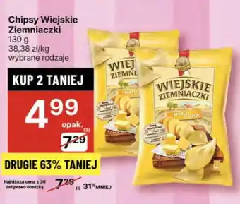 Delikatesy Centrum Chipsy Wiejskie Ziemniaczki oferta