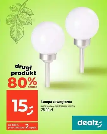 Dealz Lampa solarna oferta