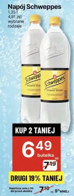 Delikatesy Centrum Napój Schweppes oferta