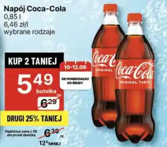 Delikatesy Centrum Napój Coca-Cola oferta
