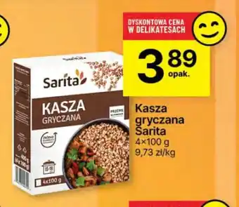Delikatesy Centrum Kasza gryczana Sarita oferta