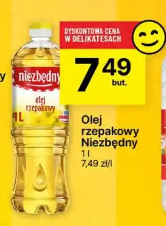 Delikatesy Centrum Olej rzepakowy Niezbędny oferta