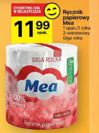Delikatesy Centrum Ręcznik Papierowy Mea oferta