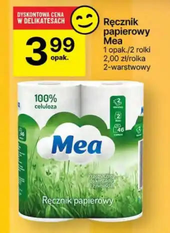 Delikatesy Centrum Ręcznik papierowy Mea oferta