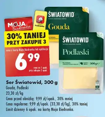 Biedronka Ser Światowid oferta