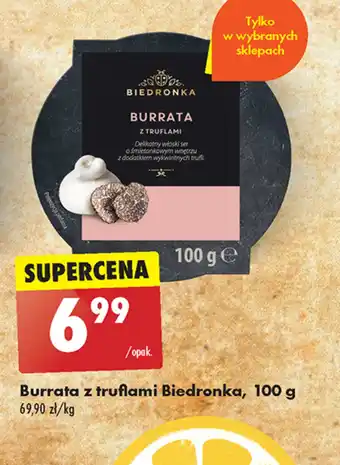 Burrata Biedronka