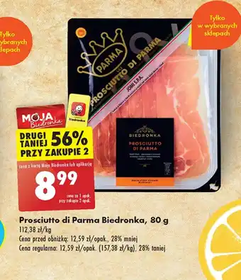 Biedronka Prosciutto Parma oferta