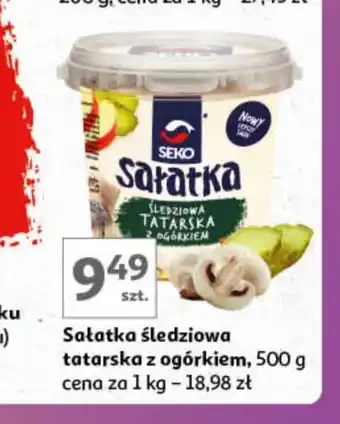 Auchan Sałatka śledziowa Seko oferta