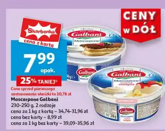 Auchan Mascarpone Galbani oferta