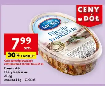 Auchan Filety śledziowe Mors oferta