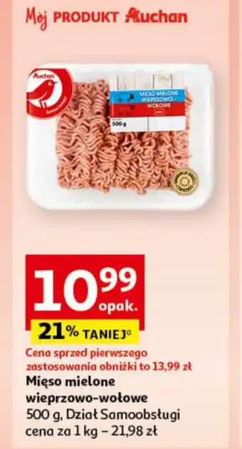Auchan Mięso mielone Auchan oferta