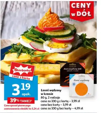 Auchan Łosoś wędzony Suempol oferta