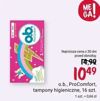Rossmann Tampony O.b oferta