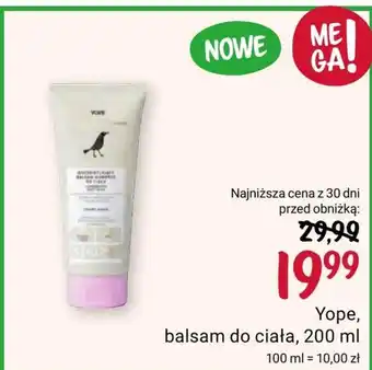 Rossmann Balsam do ciała Yope oferta