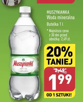 ALDI Woda mineralna 1 l oferta
