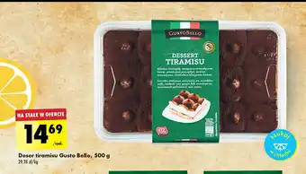 Biedronka Deser tiramisu Gustobello oferta