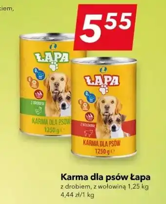 Lewiatan Karma dla psów Łapa oferta