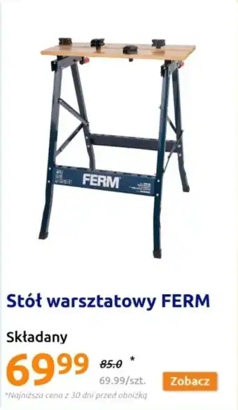 Action Stół warsztatowy FERM oferta