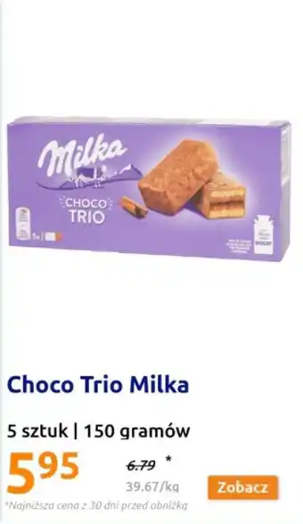Action Choco Trio Milka oferta