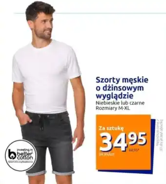 Action Szorty męskie o dżinsowym wyglądzie oferta