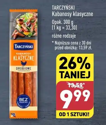 ALDI Kabanosy klasyczne 300 g oferta