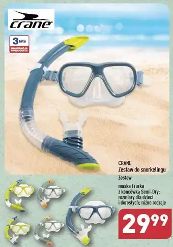 ALDI Maska do snorkelingu Crane oferta