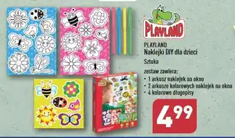 ALDI Naklejki na okno Playland oferta