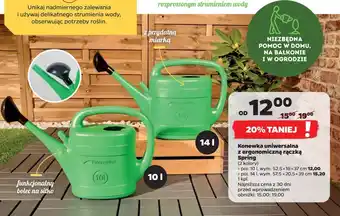 Netto Konewka spring 10 l zielona oferta