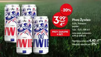 Żabka Piwo Żywiec oferta