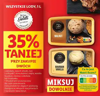 Lidl WSZYSTKIE LODY, 1 L oferta