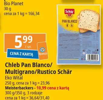 E.Leclerc Chleb bezglutenowy pan blanco Schar oferta