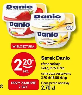 Żabka Serek Danio oferta