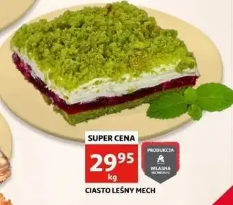 Auchan Ciasto leśny mech Auchan oferta
