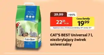 Kakadu Żwirek Cat's Best oferta