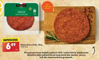 Biedronka Nduja Gusto Bello oferta