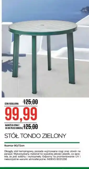 Abra Stół kempingowy Indeks oferta
