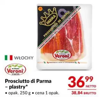 Makro Prosciutto di Parma - plastry 250 g oferta