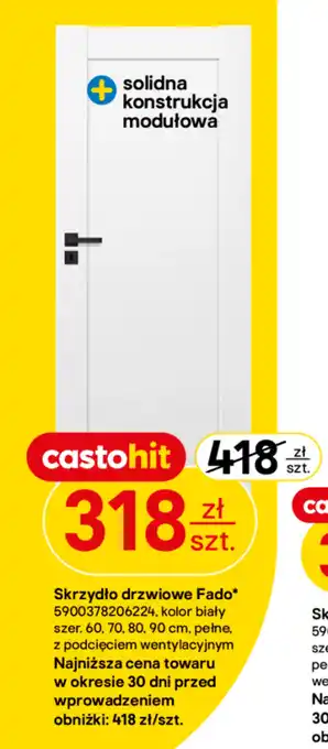Castorama Skrzydło drzwiowe oferta