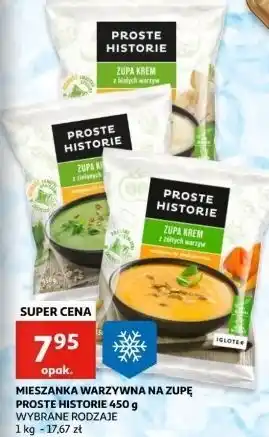 Auchan Zupa krem z żółtych warzyw Iglotex Proste Historie oferta