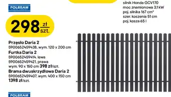 Castorama Przęsło ogrodzeniowe Polbram oferta