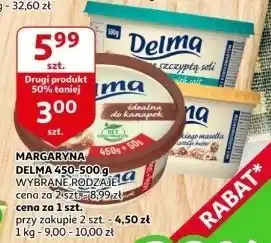 Auchan Margaryna Delma Extra O Smaku Wiejskiego Masełka oferta